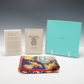 Tiffany & Co. Silk Scarf, United States Senate Bicentennial