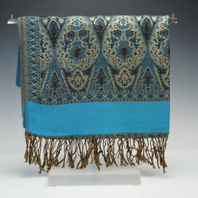 Pashmina 100% Cashmere Paisley Wrap