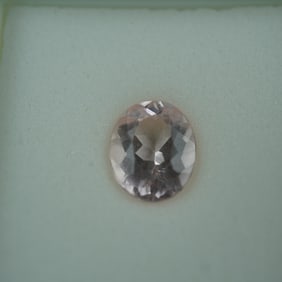 2.20 CT Morganite Oval Cut Gemstone