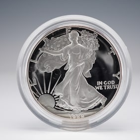 1988-S American Eagle Silver Dollar One Ounce Proof Coin