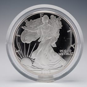 2006-W American Silver Eagle Dollar One Ounce Proof Coin