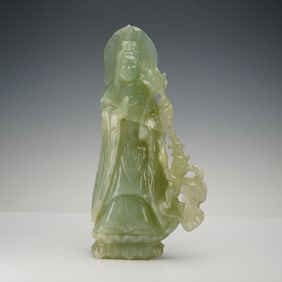Chinese Buddhist Jadeite Carved Sculpture