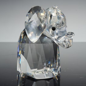 Swarovski Crystal Figurine, Elephant Large