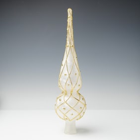 Art Glass Christmas Tree Topper