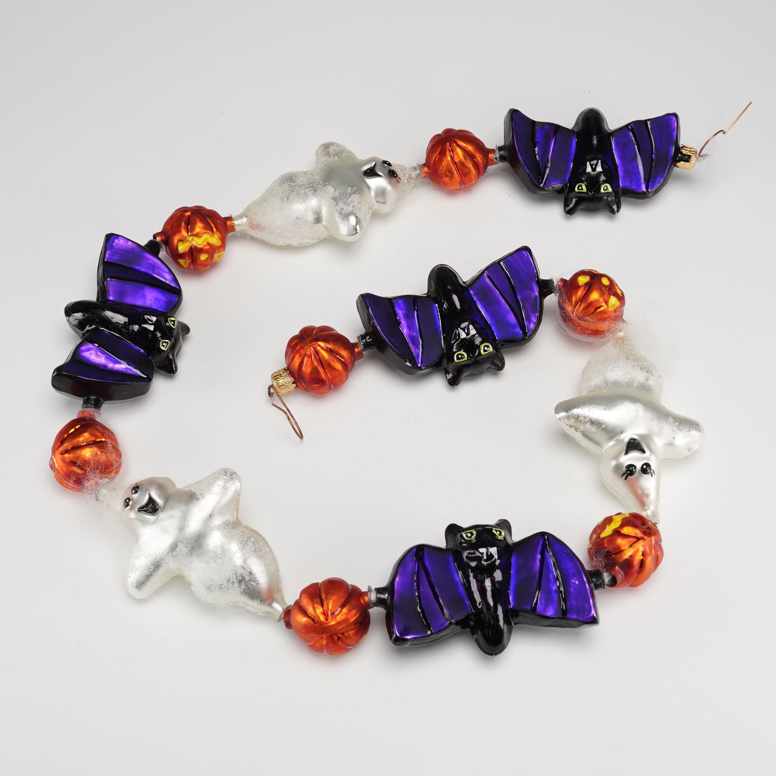 Christopher Radko Halloween Garland, Bats Ghosts and Pumpkins (1 of 4)