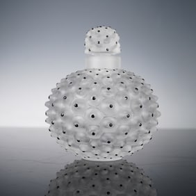Lalique Crystal Cactus Perfume Bottle