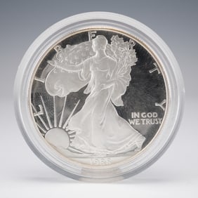 1988-S American Eagle Silver Dollar One Ounce Proof Coin