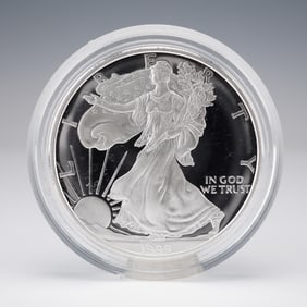 1999-W American Eagle Silver Dollar Proof Coin