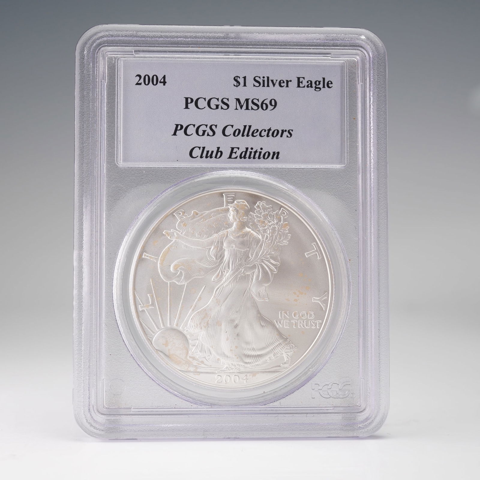 2004 American Silver Eagle PCGS MS69 (1 of 2)