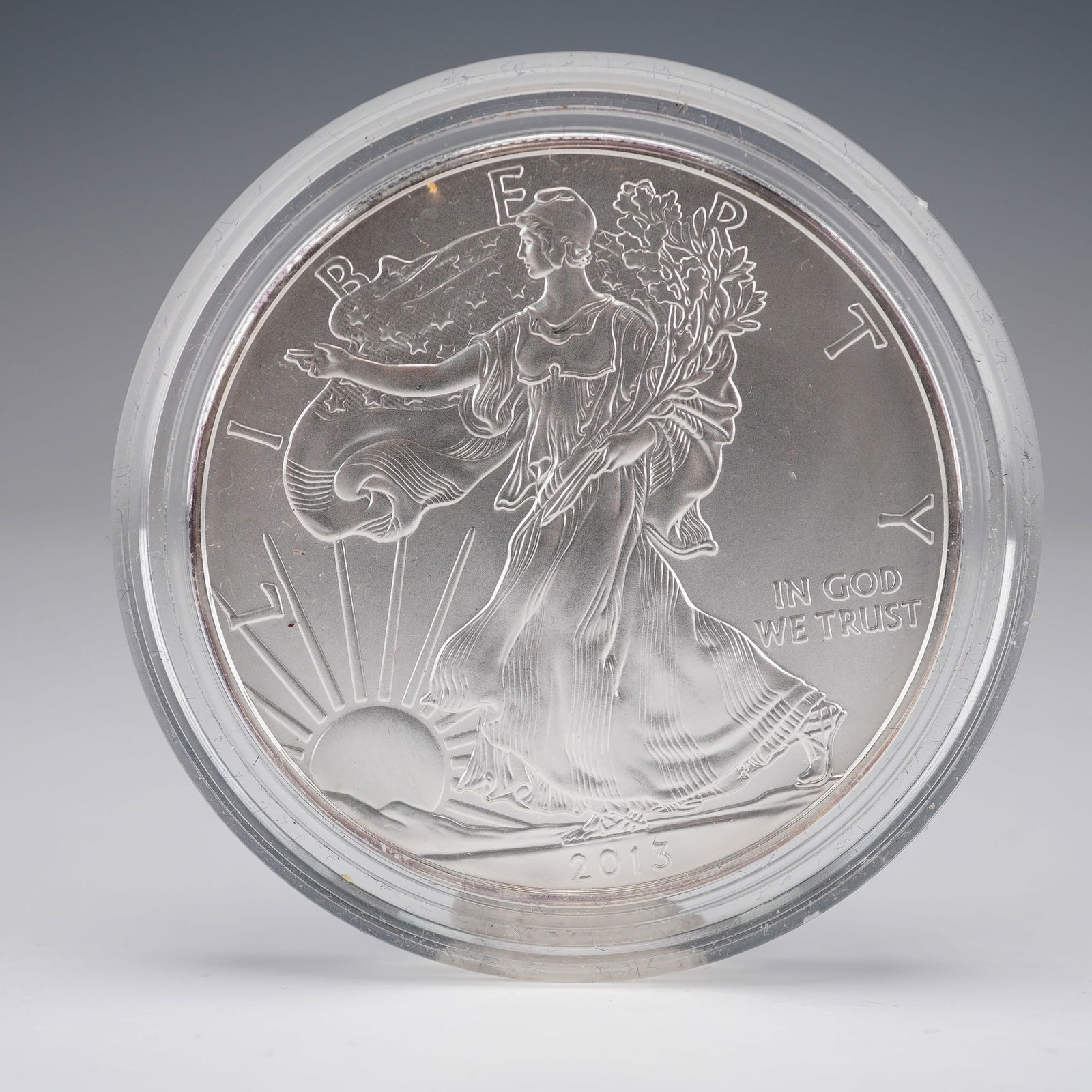 2013-W American Eagle One Ounce Silver Uncirculated Coin (1 of 3)