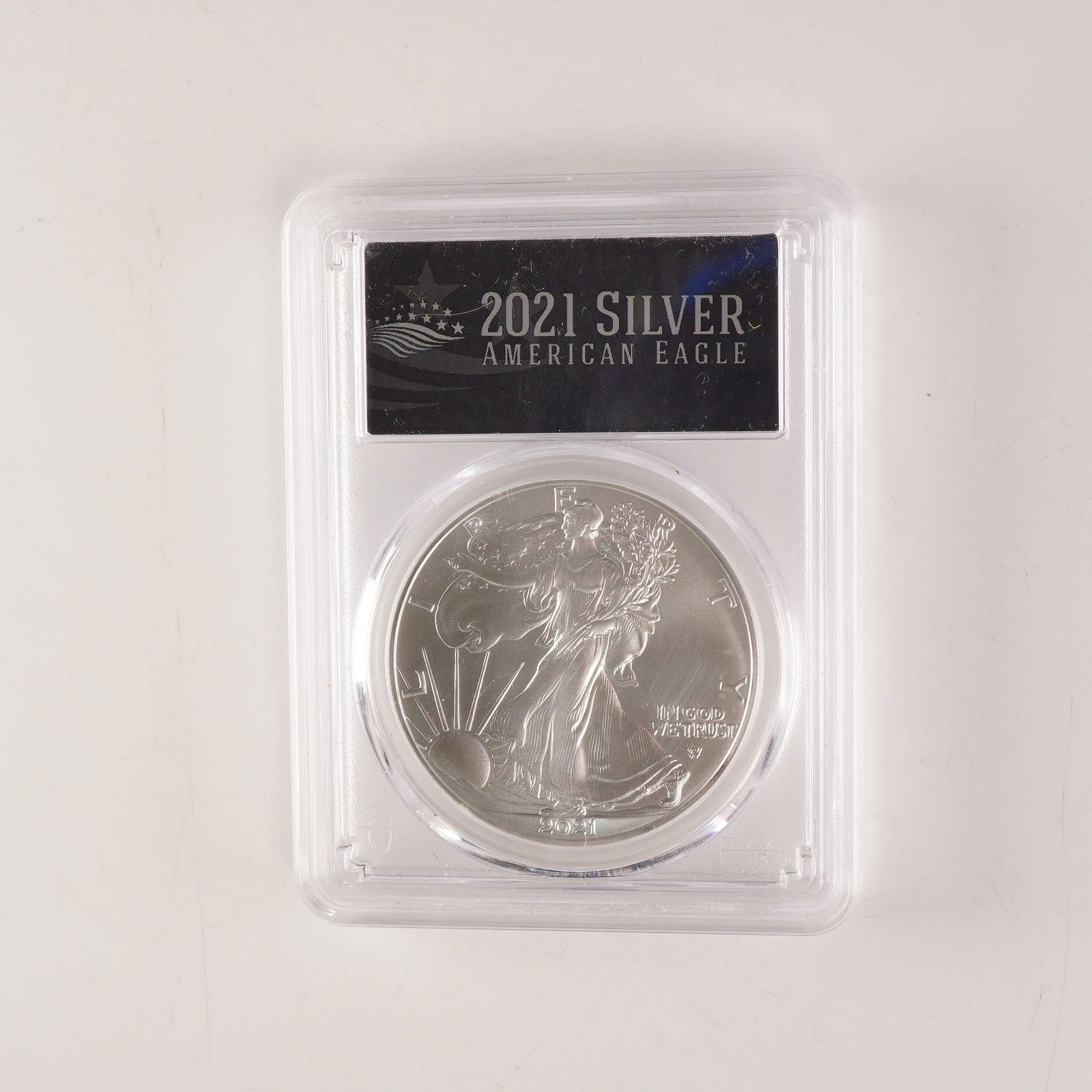 2021 American Silver Eagle PCGS MS70 Type 2 First Day of Issue (1 of 2)