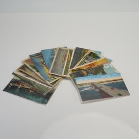18pc Travel Scenic Collectible Postcards