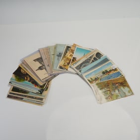 63pc Collection of United States Landscape Postcards