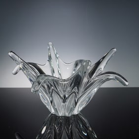 Baccarat Octopus Crystal Bowl