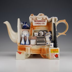 Paul Cardew Ceramic Teapot, Woodmanton Pottery