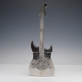 Hard Rock Cafe Metal Guitar Martini Shaker