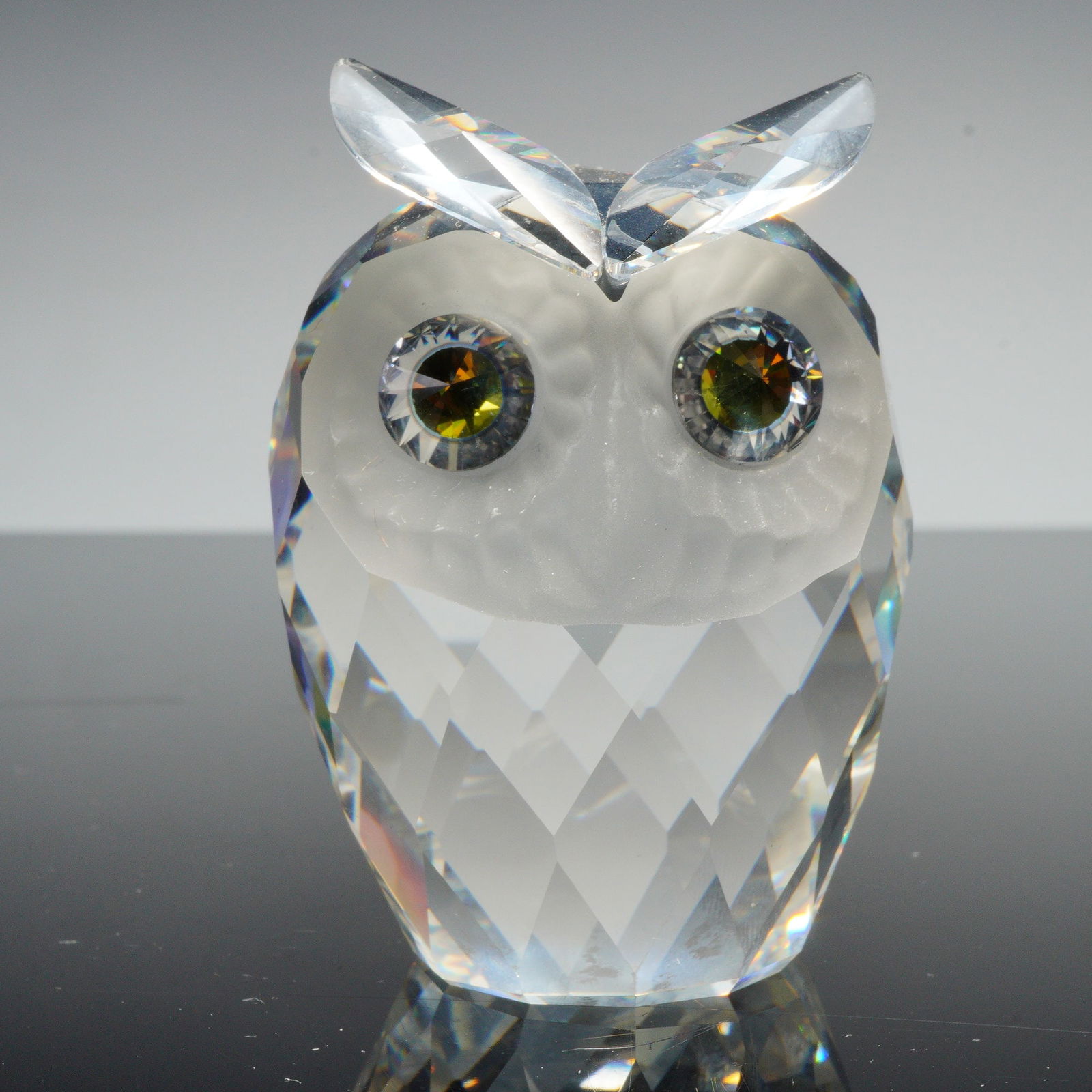 Swarovski Crystal Figurine, Owl Large (1 of 4)