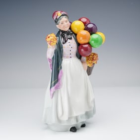 Royal Doulton Figurine, Biddy Pennyfarthing HN1843