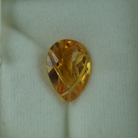 4.50 CT Citrine Pear Cut Gemstone