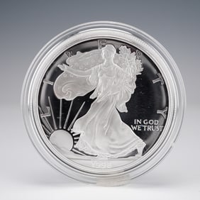1998-P American Eagle Silver One Dollar Proof Coin