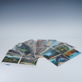 40pc Vintage Assorted Landscape United States Postcards