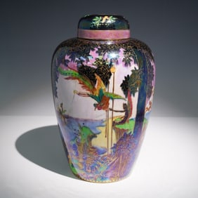 Wedgwood Fairyland Lustre Malfrey Pot, Sycamore Tree Z4968