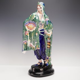 Goldscheider by Josef Lorenzl Porcelain Figurine, The Egyptian Dancer