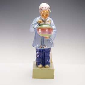 Goldscheider Julius Hentschel Figurine of Chinese Girl