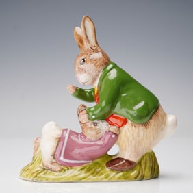 Royal Doulton Beatrix Potter Prototype Figurine, Benjamin Bunny and Peter