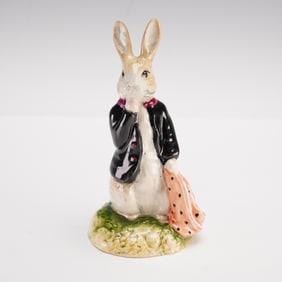 Royal Doulton Prototype Colorway Figurine, B Potter's Peter & Handkerchief