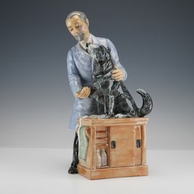 Royal Doulton Prototype Colorway Figurine, Thanks Doc HN2731