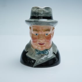 Kelsboro Ware Small Character Jug, Sir Winston Churchill