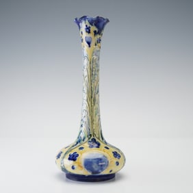James Macintyre by William Moorcroft Florian Ware Peacock Vase