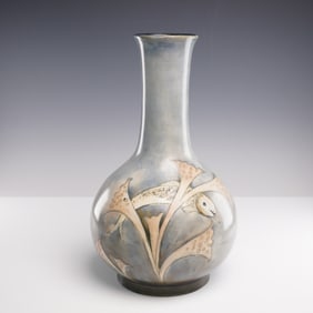 Moorcroft Pottery Salt Glazed Fish Vase