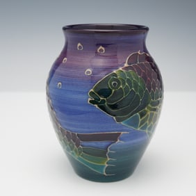 Dennis Chinaworks by Sally Tuffin Vase, Sea Bream