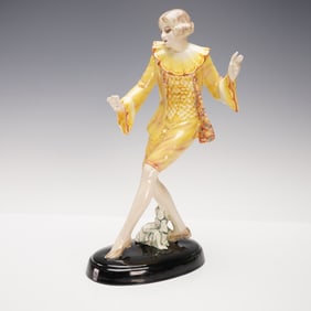 Goldscheider Figurine by Josef Lorenzl, Clotilde