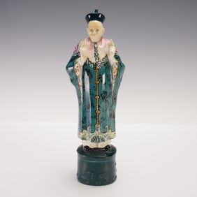 Goldscheider Porcelain Asian Figurine