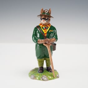 Royal Doulton Bunnykins Prototype Colorway Figurine, Scout Leader