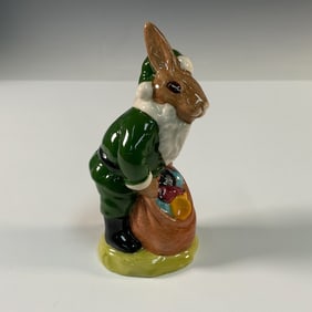 Royal Doulton Green Colorway Bunnykins Santa DB17, Ltd of 10