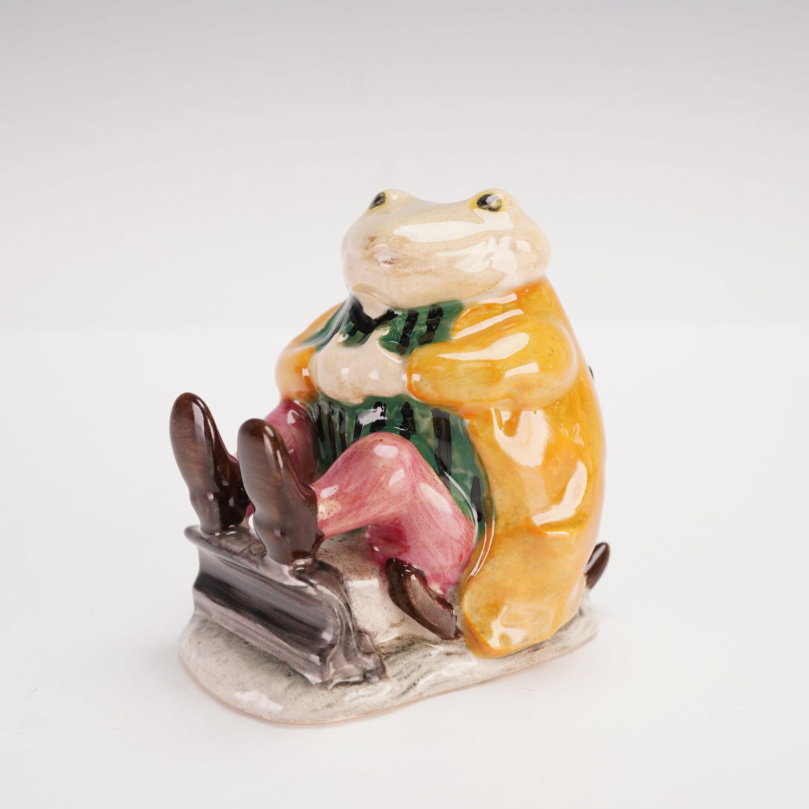 Royal Doulton Prototype Colorway Figurine, Beatrix Potter's Mr. Jackson (1 of 3)