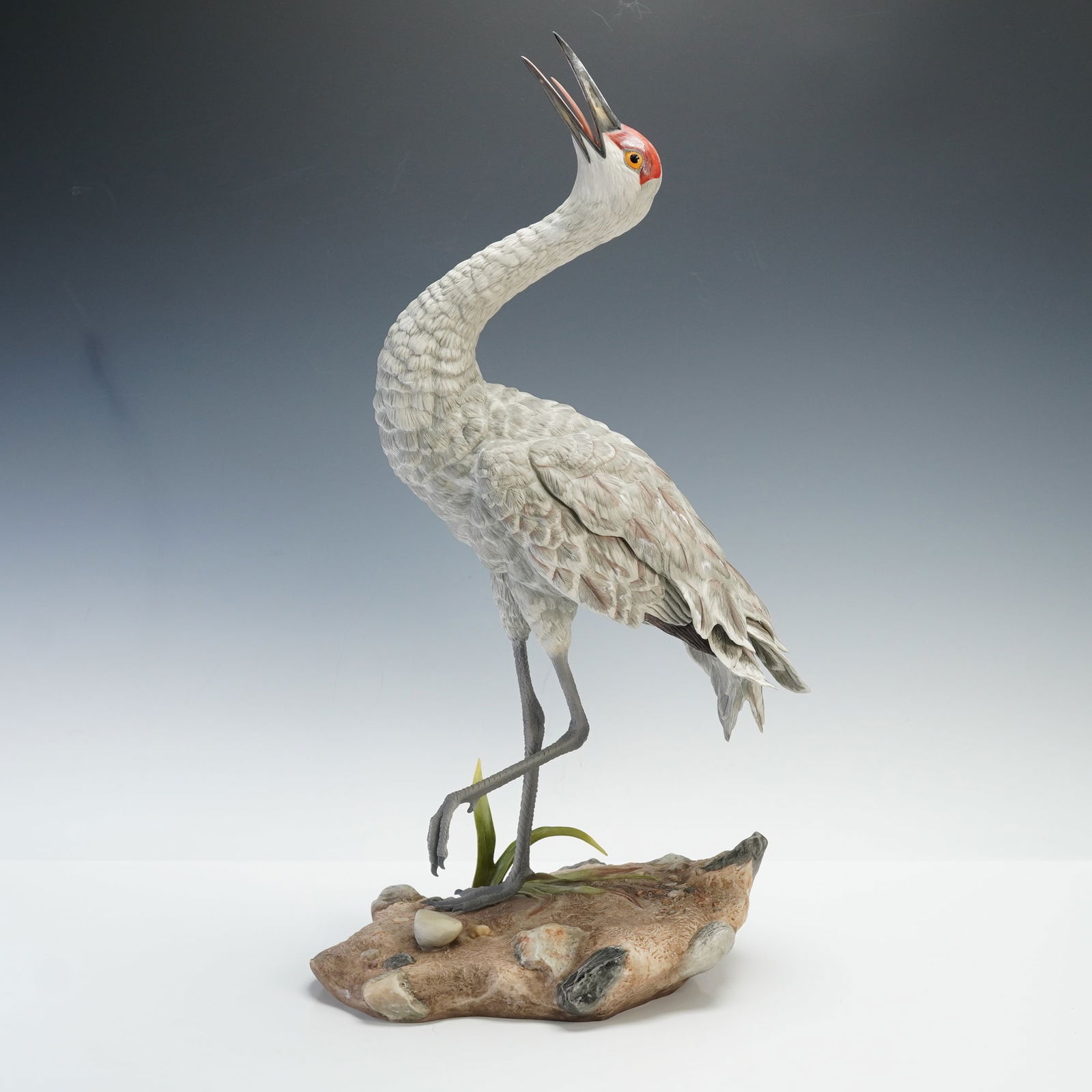 Boehm Porcelain Sculpture, Sandhill Crane 40286 (1 of 5)