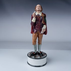 Royal Doulton Prototype Colorway Figurine, William Shakespeare