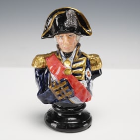 Michael Sutty Porcelain Bust, Admiral Nelson
