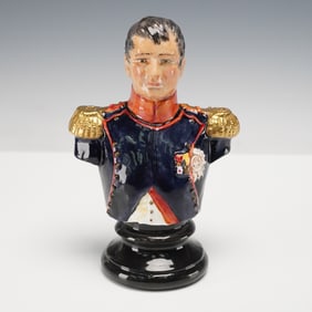Michael Sutty Porcelain Bust, Napoleon Bonaparte