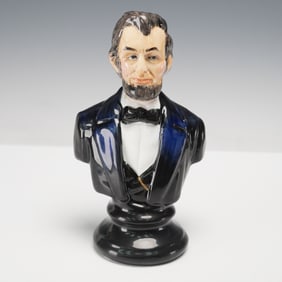 Michael Sutty Porcelain Bust, Abraham Lincoln 1809-1865