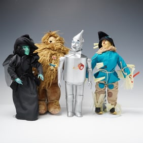 4pc Hamilton Gifts, The Wizard of Oz Character Dolls