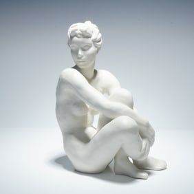 Rosenthal Bisque Porcelain Female Nude Figurine