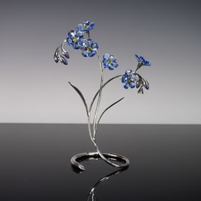 Swarovski Crystal Paradise Flowers Figurine, Danuba