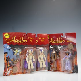 3pc Mattel Disney's Aladdin Action Figure Sets