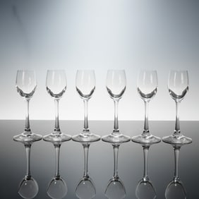6pc Rosenthal Di Vino Cordial Glasses